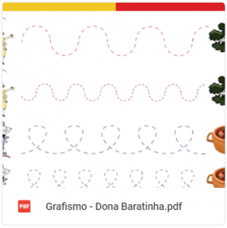 Grafismo Dona Baratinha