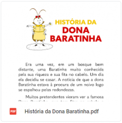 História da Dona Baratinha