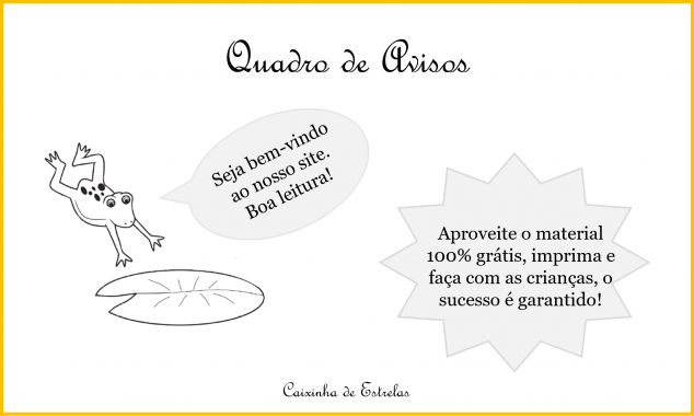 QUADRO DE AVISOS